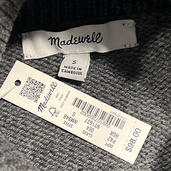 Madewell Ribbed Turtleneck Sweater - Picture 16 of 16